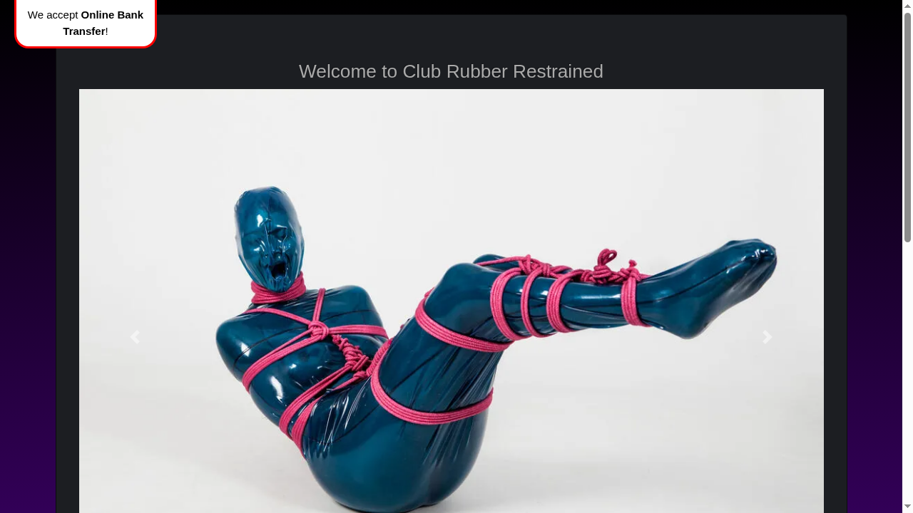 clubrubberrestrained.com