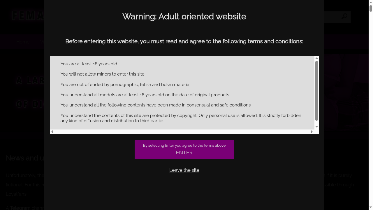 femalefeetdomination.com