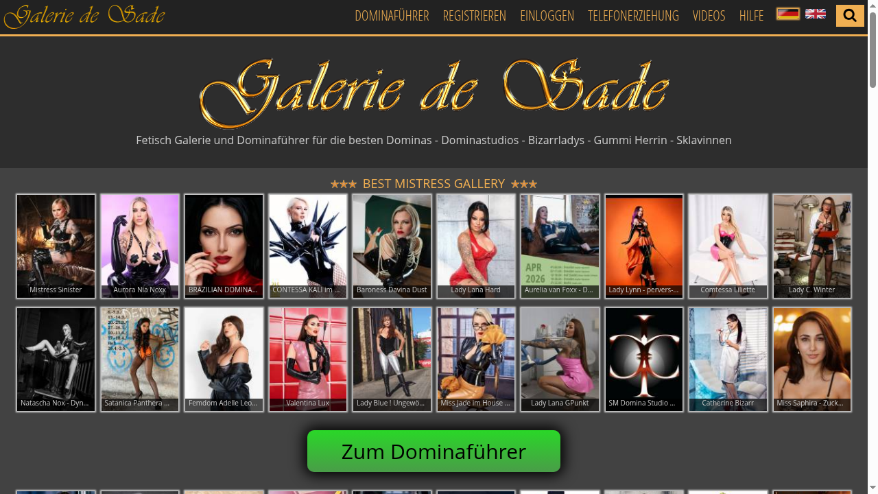 galeriedesade.com