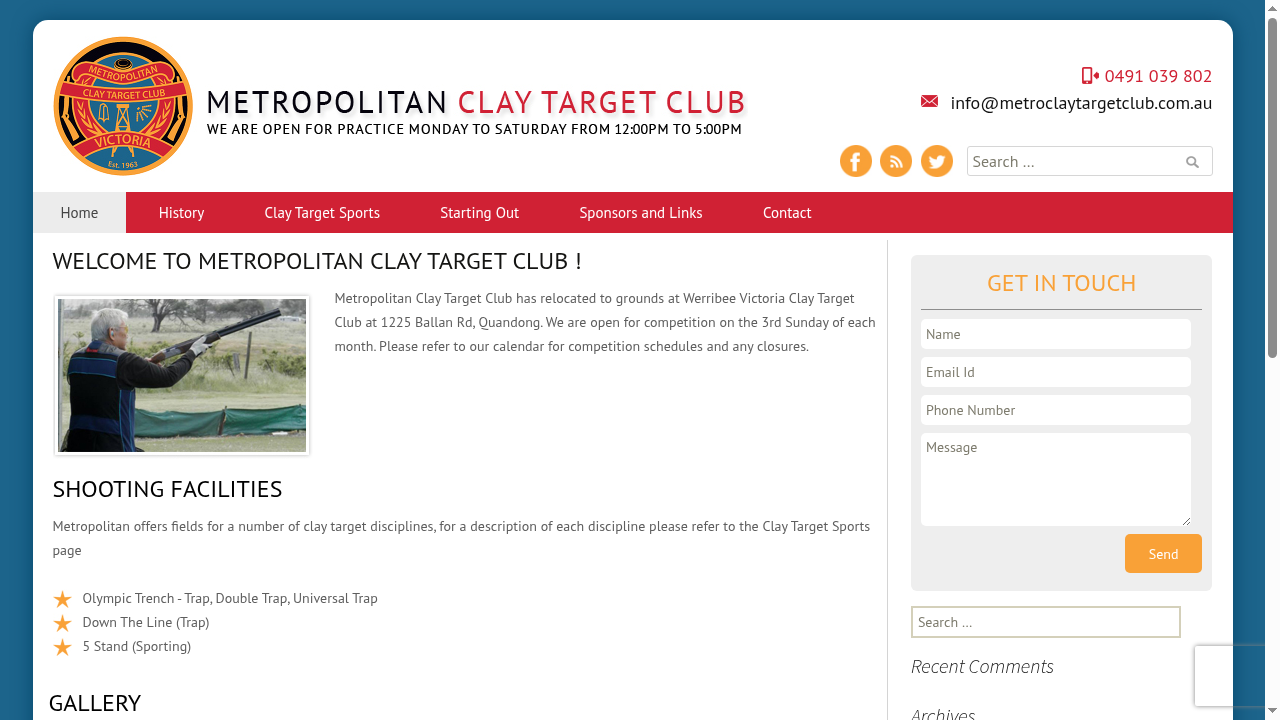 metroclaytargetclub.com.au