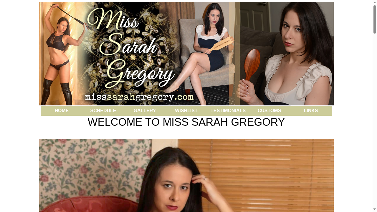 misssarahgregory.com