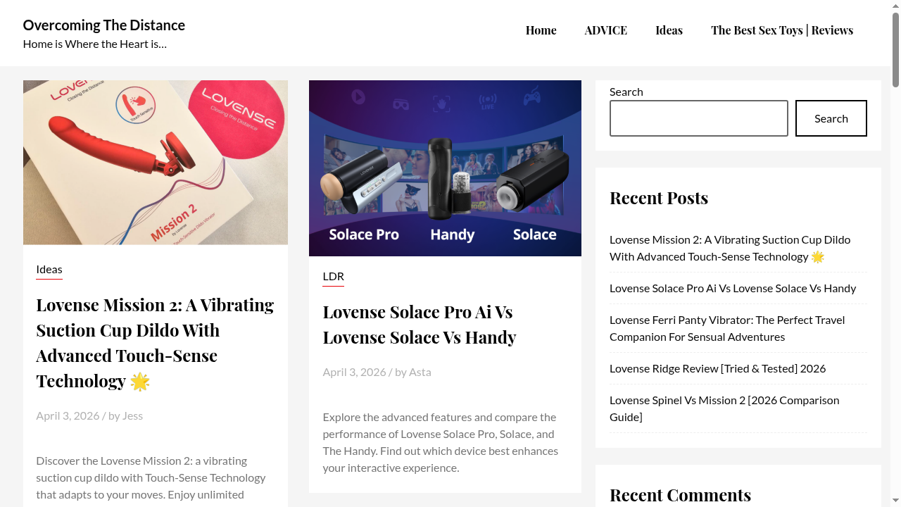 overcomingthedistance.com