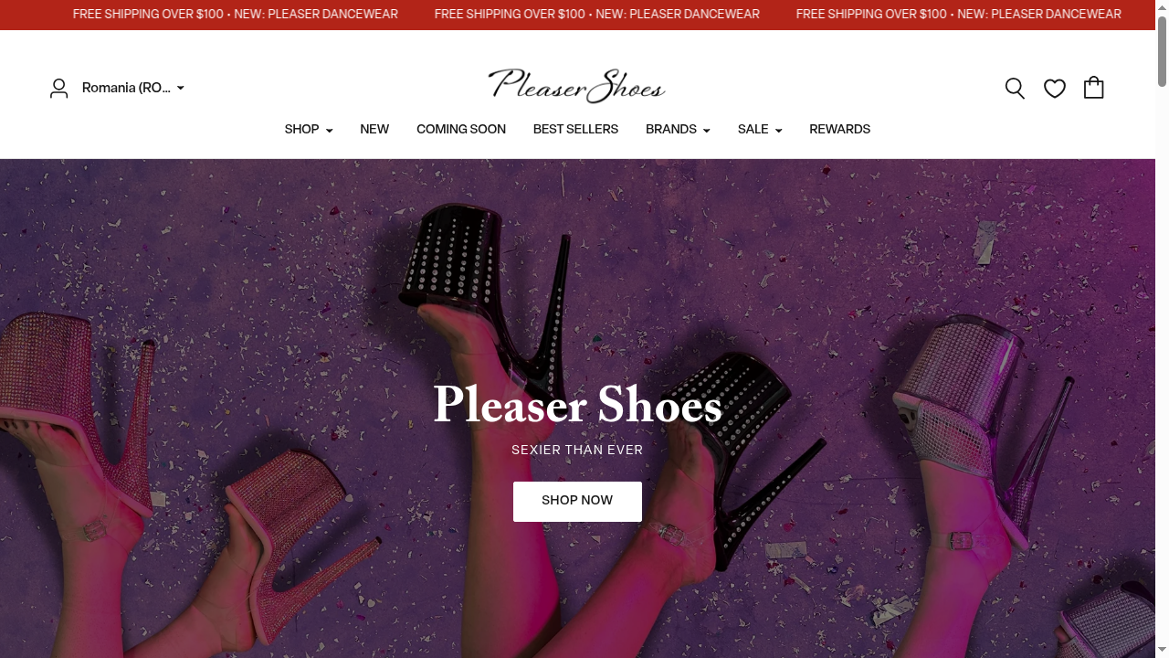 pleasershoes.com
