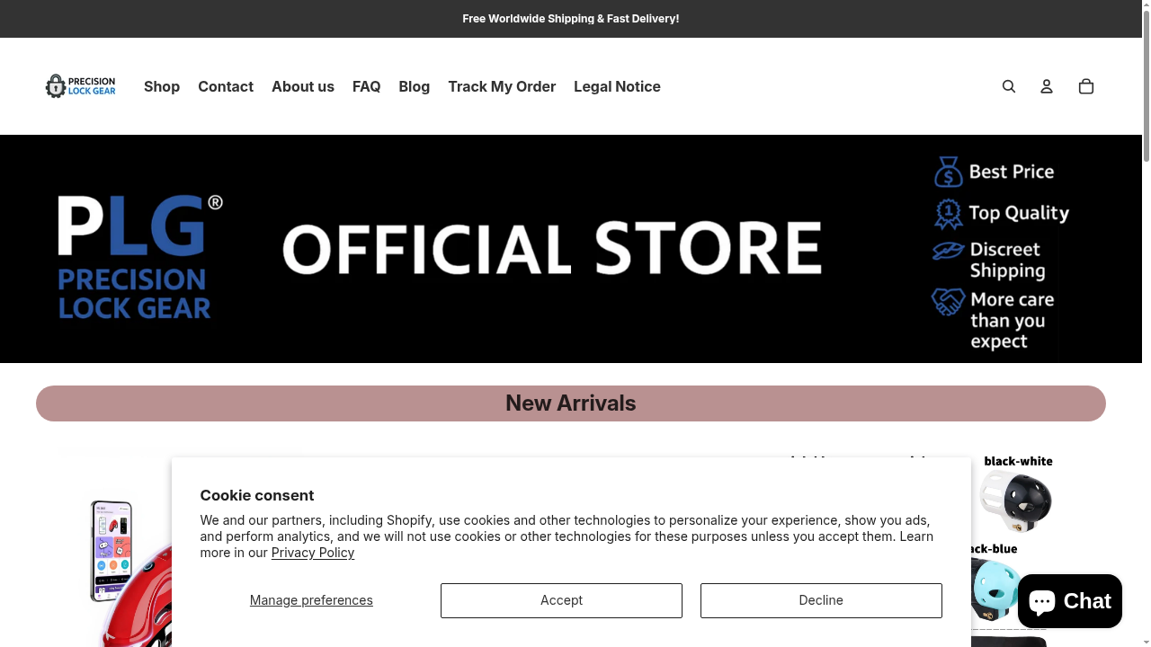 precisionlockgear.com