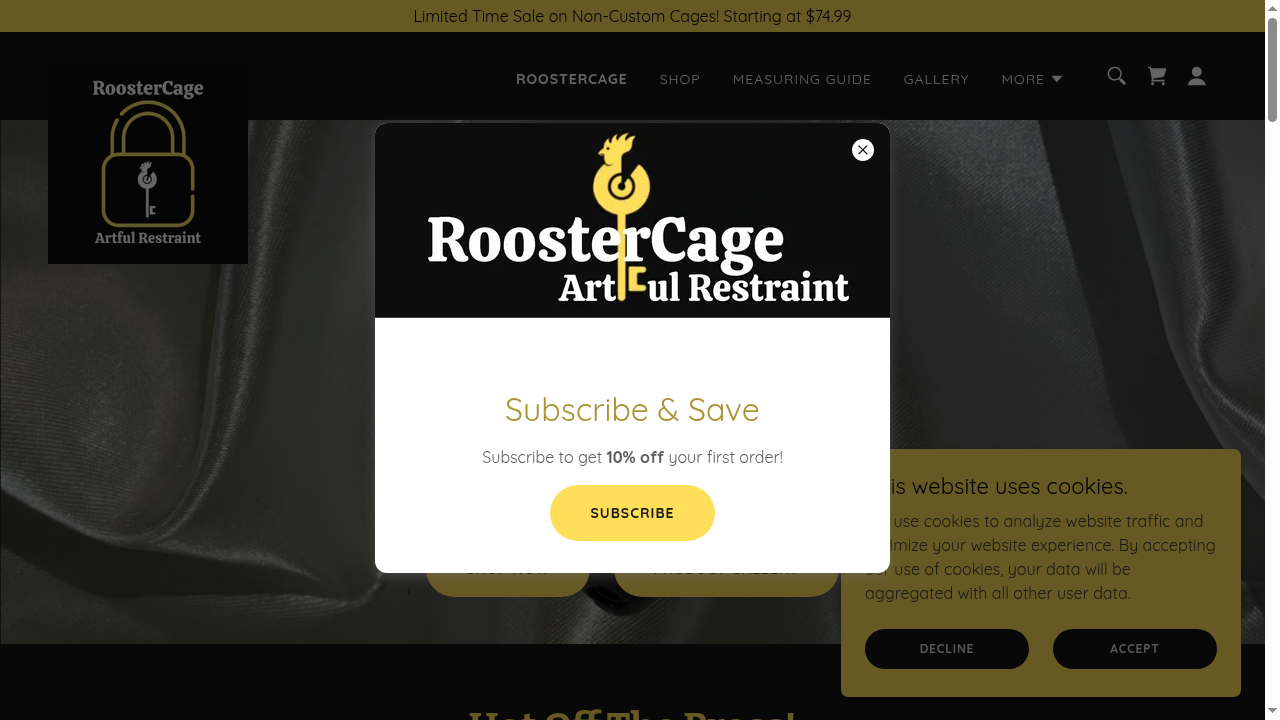 roostercage.com