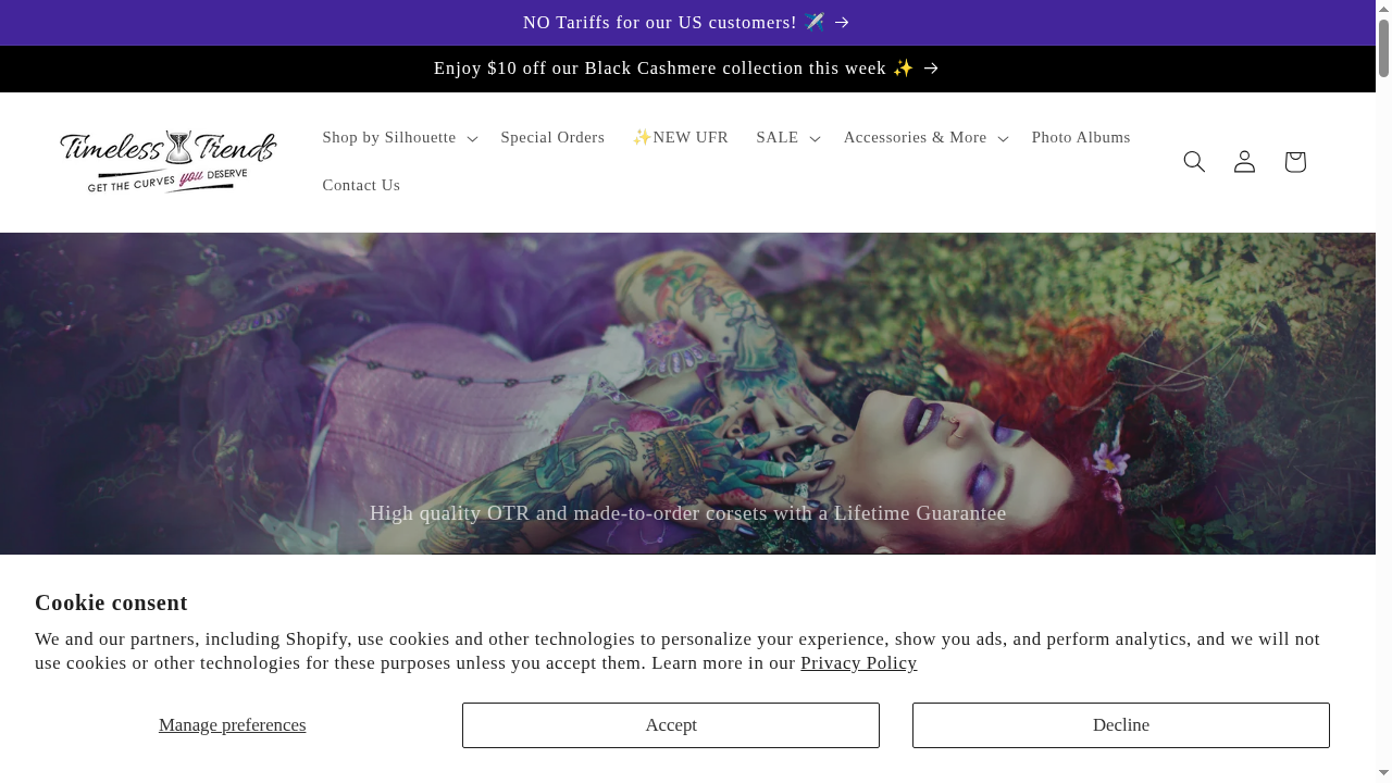 timeless-trends.com — BDSM & fetish website