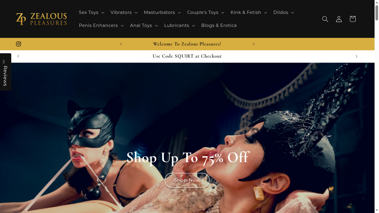 zealouspleasures.com